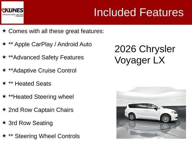 2026 Chrysler Voyager LX