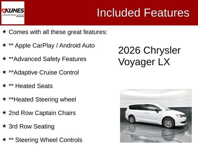 2026 Chrysler Voyager LX