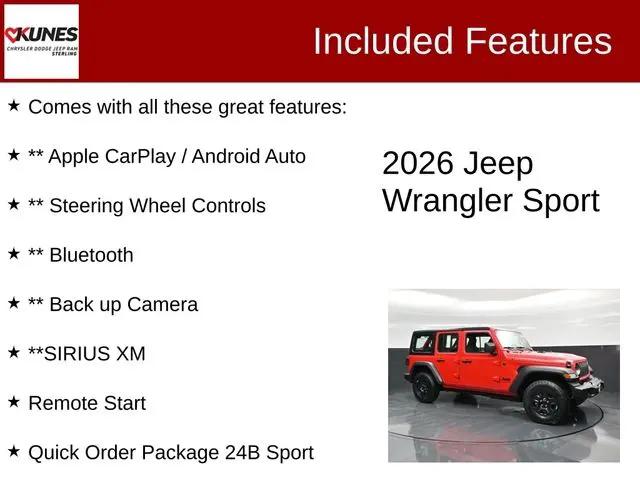 2026 Jeep Wrangler Sport