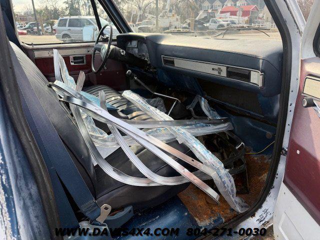 1985 Chevrolet Pickup Silverado Squarebody 4x4