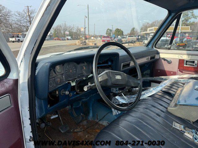 1985 Chevrolet Pickup Silverado Squarebody 4x4