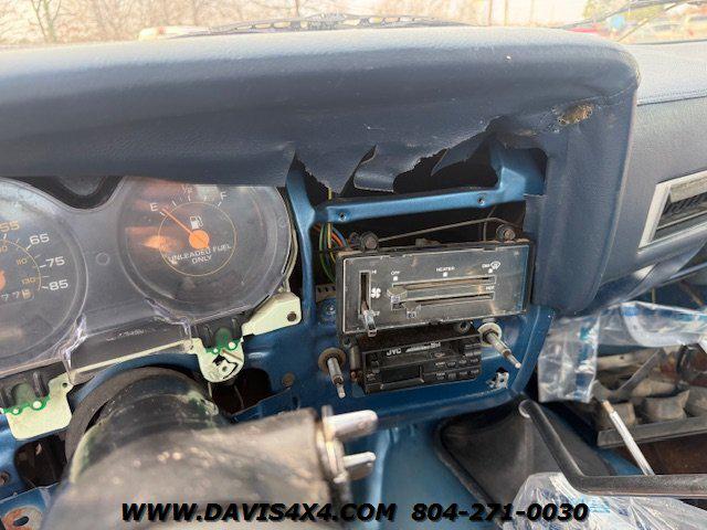1985 Chevrolet Pickup Silverado Squarebody 4x4