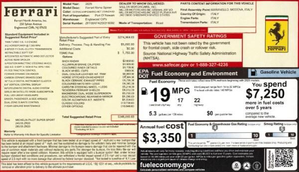 2025 Ferrari Roma Spider 