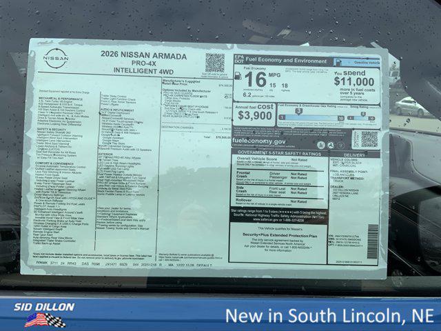 2026 Nissan Armada PRO-4X