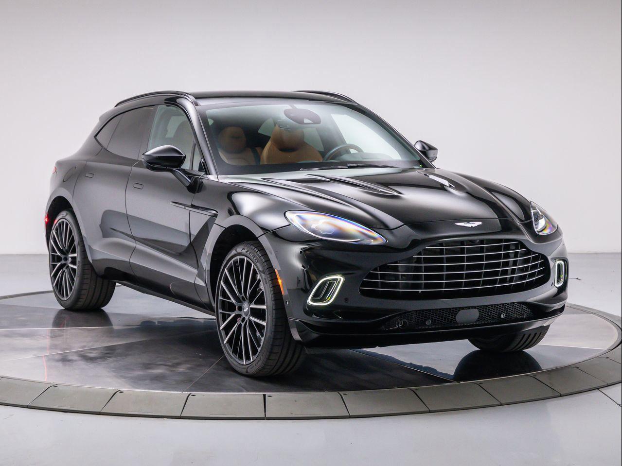 Jet Black 2022 Aston Martin DBX AWD SUV / Crossover All-Wheel Drive Automatic