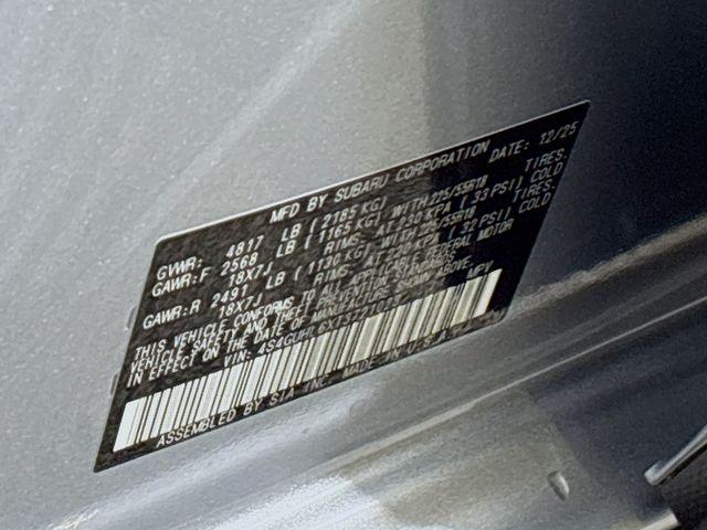 2026 Subaru Crosstrek Limited