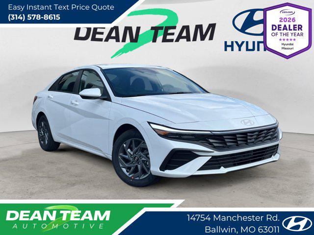 2026 Hyundai Elantra Hybrid Blue