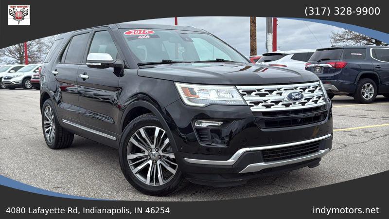 2018 Ford Explorer Platinum for sale in Indianapolis, IN