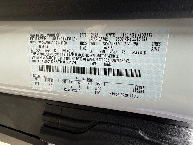 2026 Ford Transit Cargo Van Base