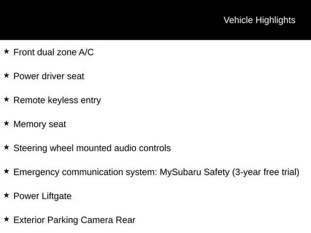 2025 Subaru Ascent Touring 7-Passenger