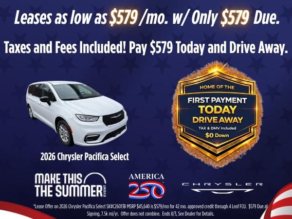 2026 Chrysler Pacifica Select AWD