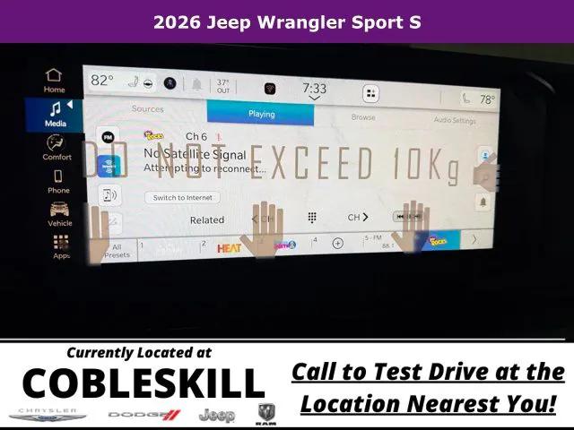 2026 Jeep Wrangler 2-Door Sport S 4x4