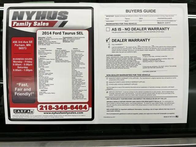 2014 Ford Taurus SEL