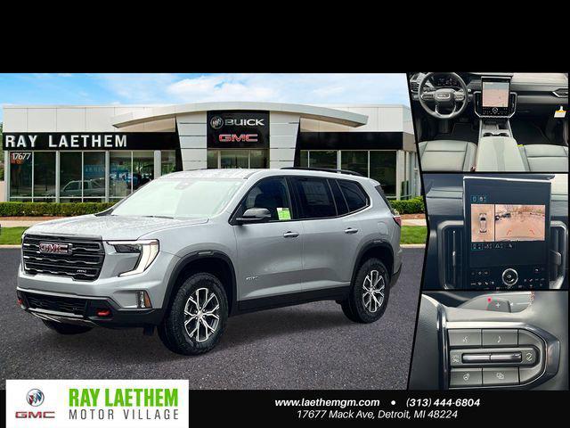 Sterling Metallic 2026 GMC Acadia AT4 AWD SUV / Crossover Four-Wheel Drive Automatic