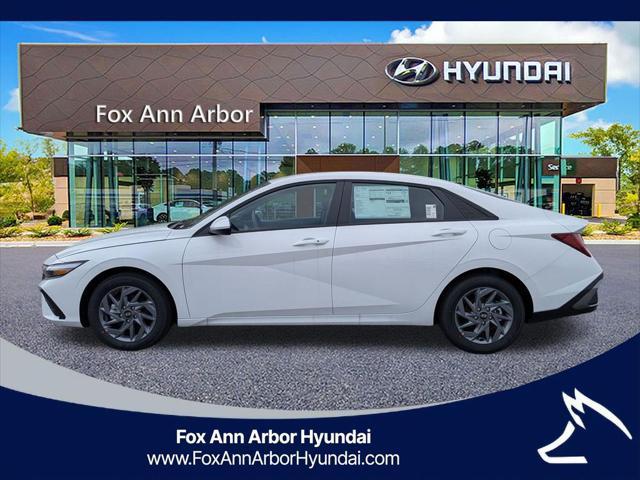 2026 Hyundai Elantra Hybrid Blue