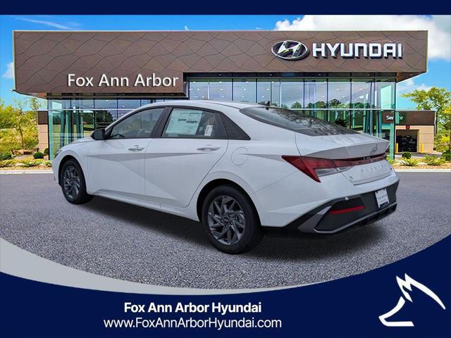 2026 Hyundai Elantra Hybrid Blue