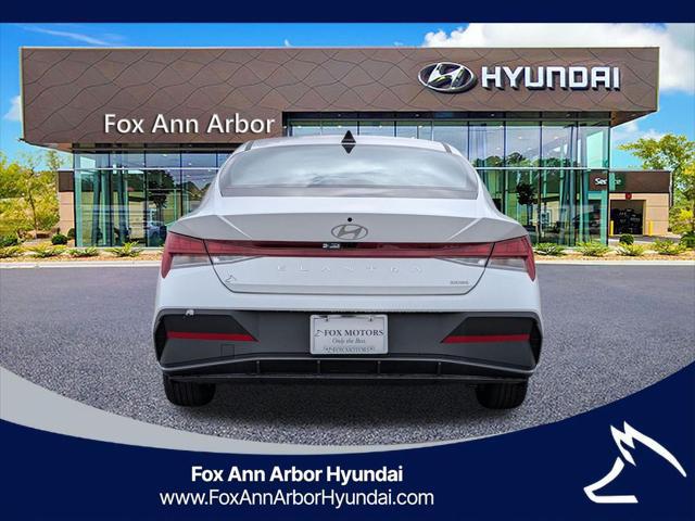 2026 Hyundai Elantra Hybrid Blue
