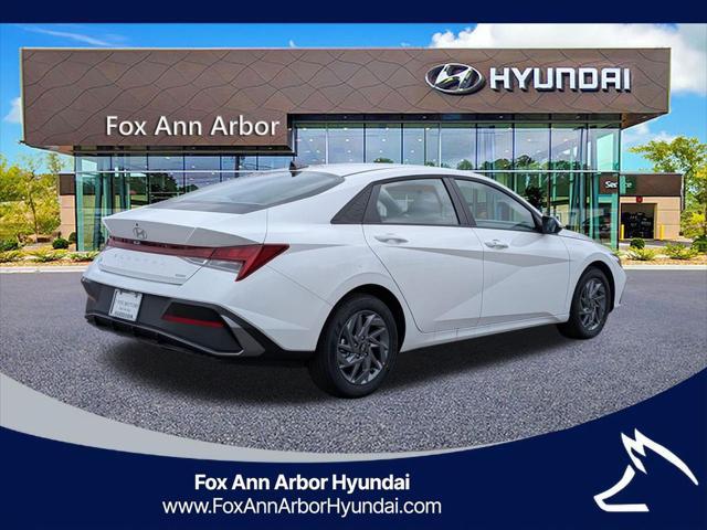 2026 Hyundai Elantra Hybrid Blue
