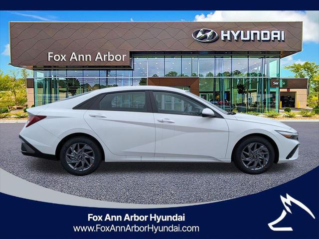 2026 Hyundai Elantra Hybrid Blue