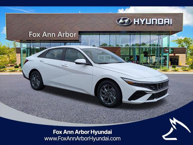 2026 Hyundai Elantra Hybrid Blue