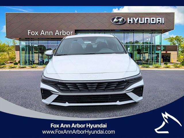 2026 Hyundai Elantra Hybrid Blue