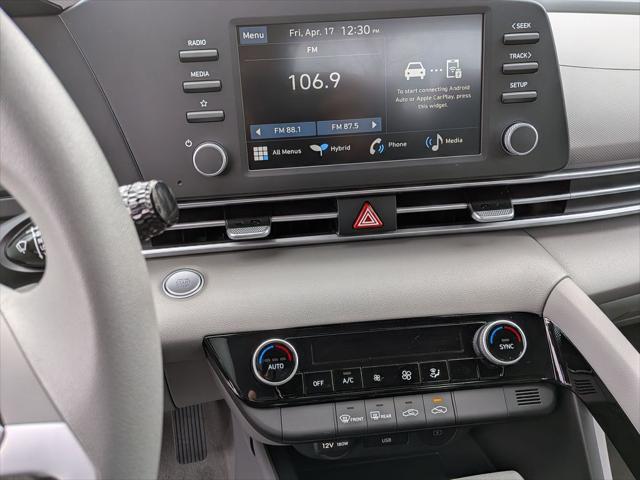 2026 Hyundai Elantra Hybrid Blue