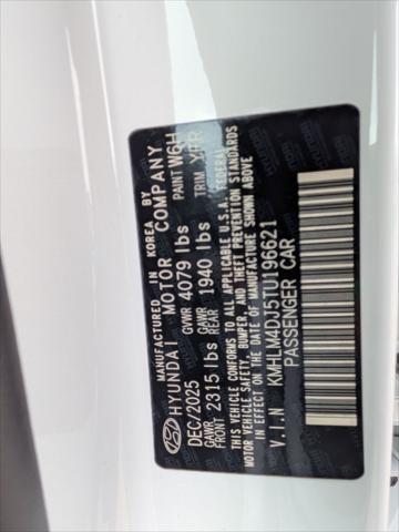 2026 Hyundai Elantra Hybrid Blue