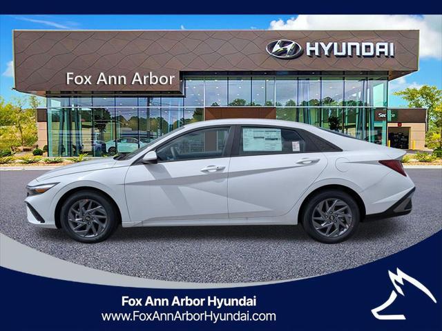 2026 Hyundai Elantra Hybrid Blue