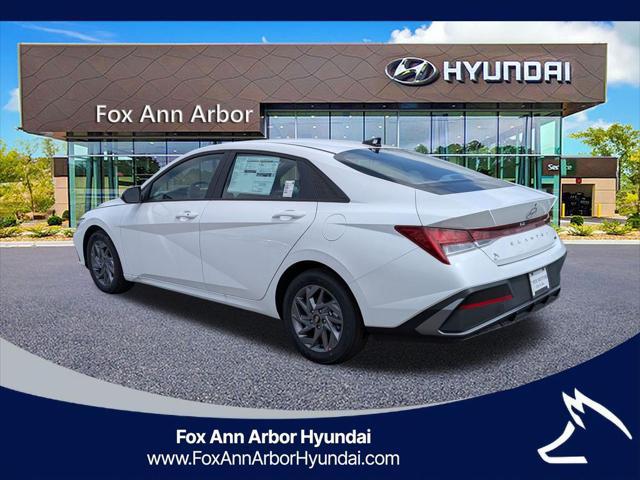 2026 Hyundai Elantra Hybrid Blue