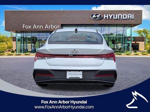 2026 Hyundai Elantra Hybrid Blue