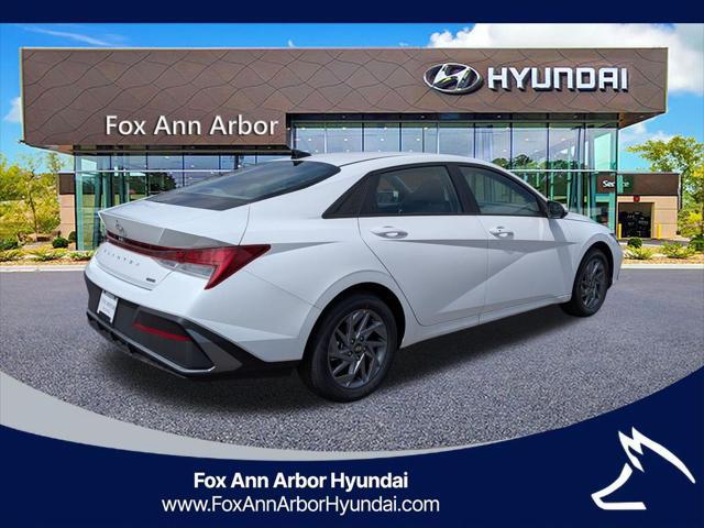 2026 Hyundai Elantra Hybrid Blue