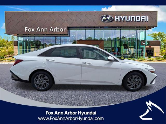 2026 Hyundai Elantra Hybrid Blue
