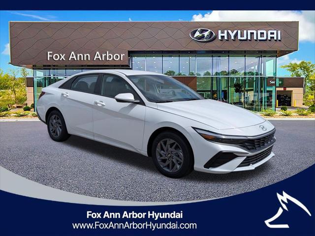 2026 Hyundai Elantra Hybrid Blue