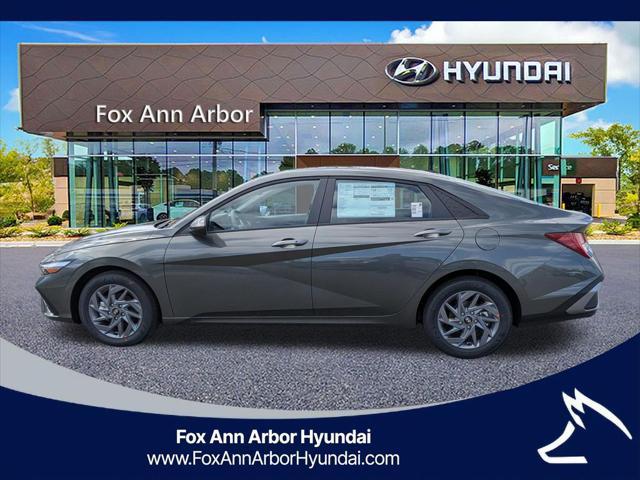 2026 Hyundai Elantra Hybrid Blue