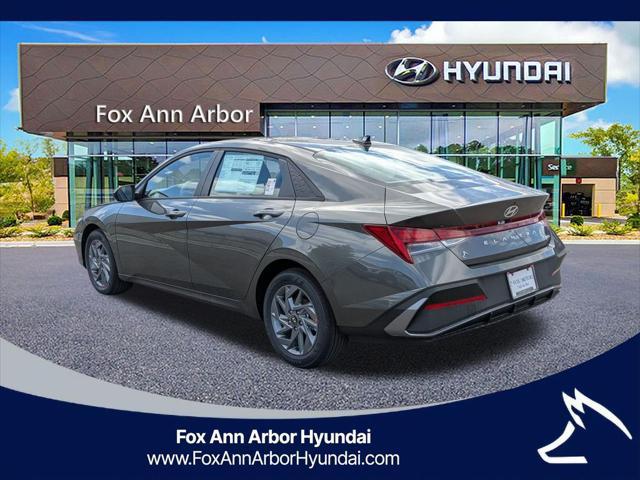 2026 Hyundai Elantra Hybrid Blue