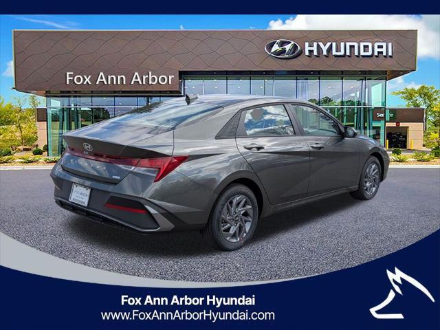 2026 Hyundai Elantra Hybrid Blue