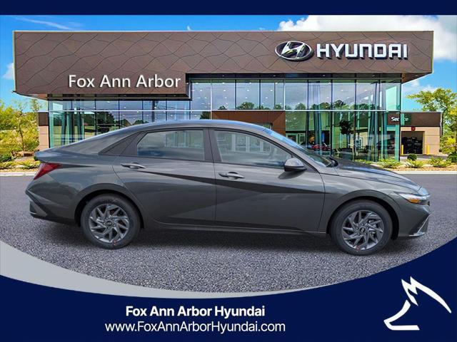 2026 Hyundai Elantra Hybrid Blue