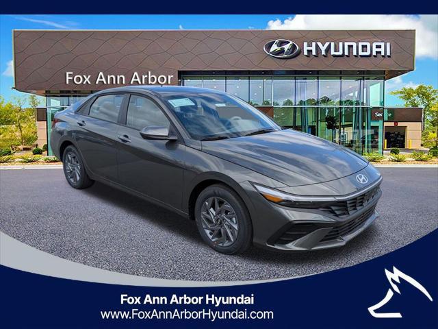 2026 Hyundai Elantra Hybrid Blue