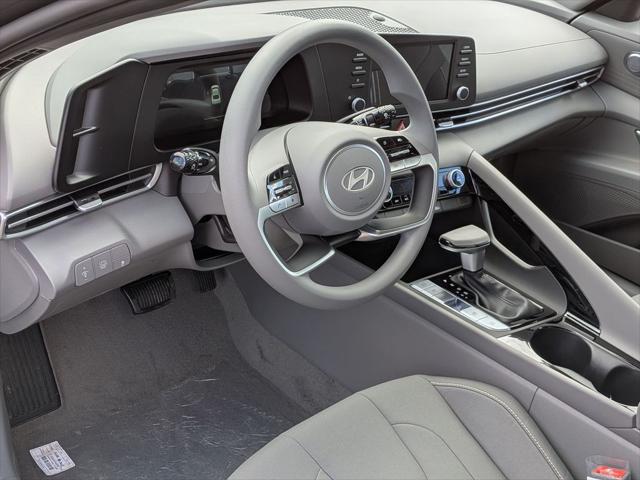 2026 Hyundai Elantra Hybrid Blue