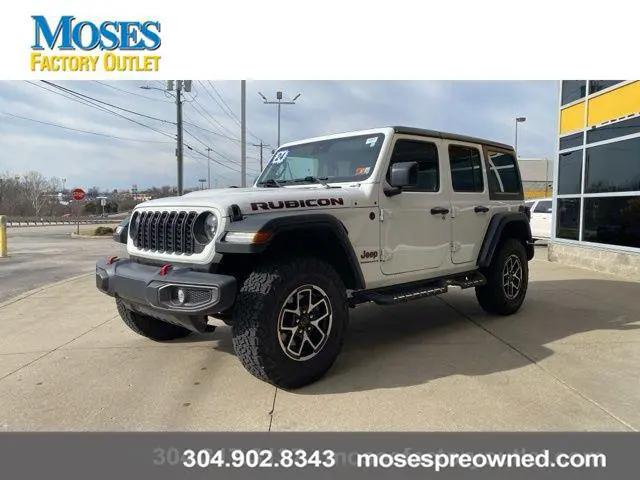 2024 Jeep Wrangler 4-Door Rubicon 4x4 for sale in Hurricane, WV
