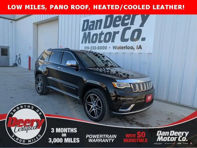 2017 Jeep Grand Cherokee Summit 4x4
