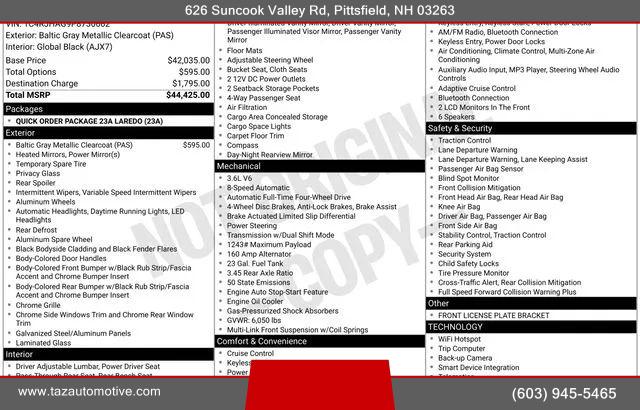2023 Jeep Grand Cherokee Laredo 4x4