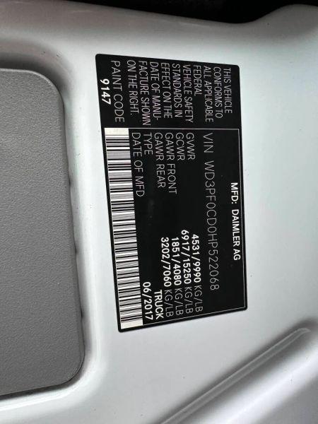 2017 Mercedes-Benz Sprinter 3500 Standard Roof V6