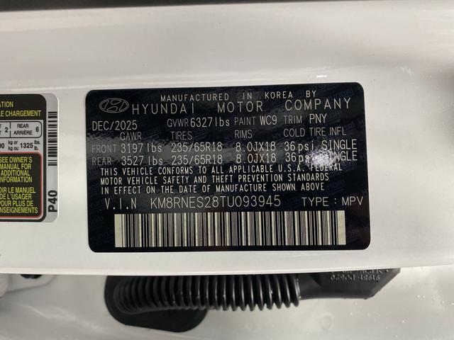 2026 Hyundai Palisade SEL Premium 8P