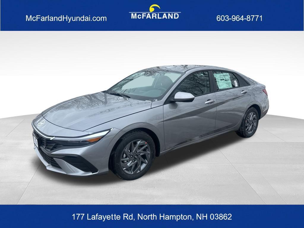 2026 Hyundai Elantra Hybrid Blue