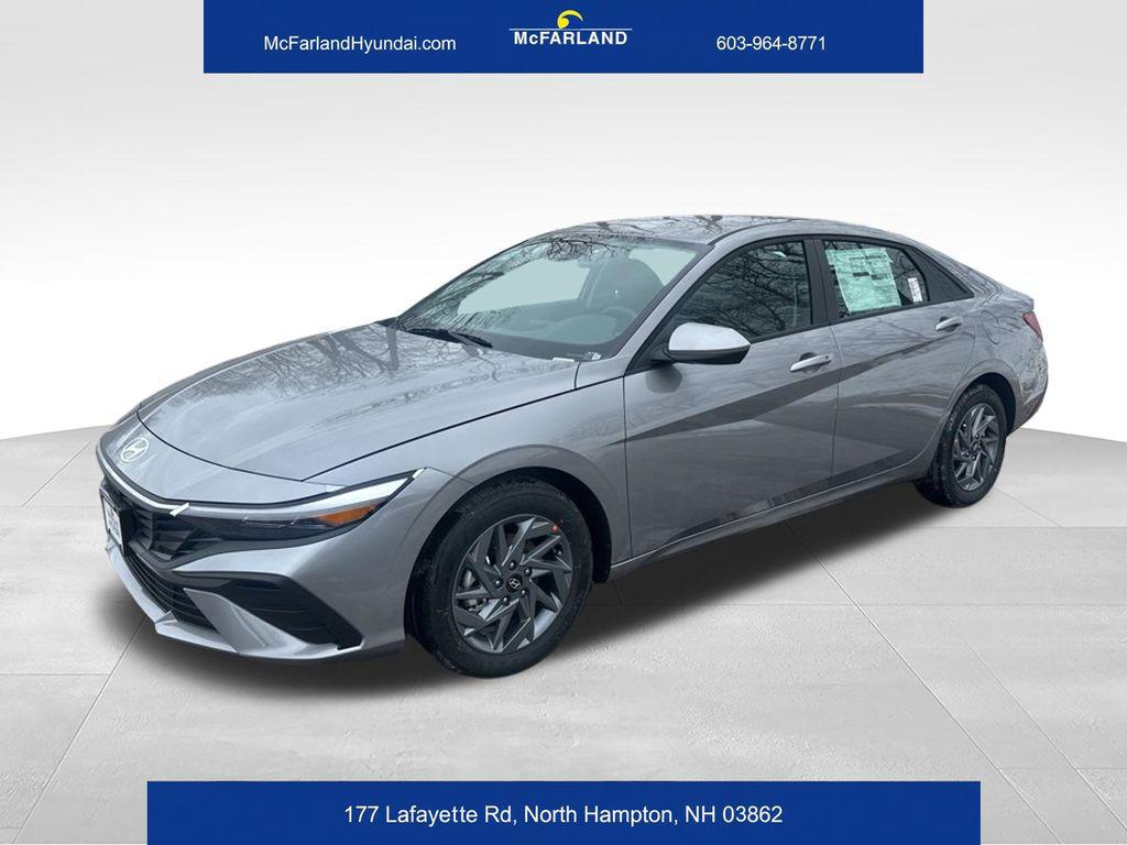 2026 Hyundai Elantra Hybrid Blue