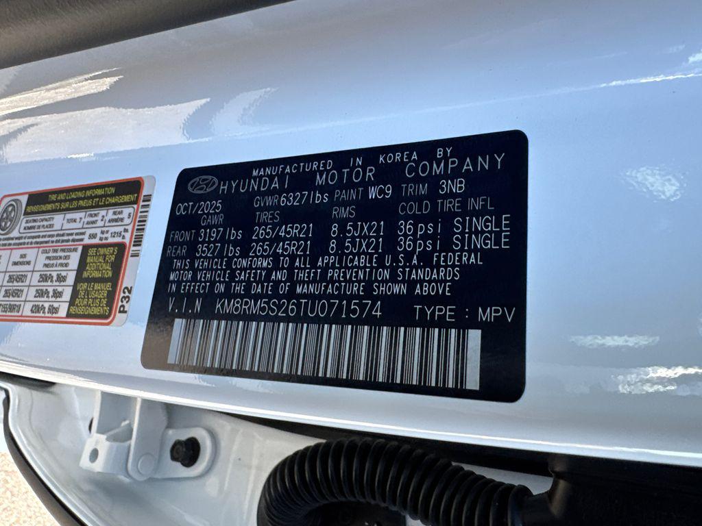 New 2026 White HYUNDAI Calligraphy FWD image 23