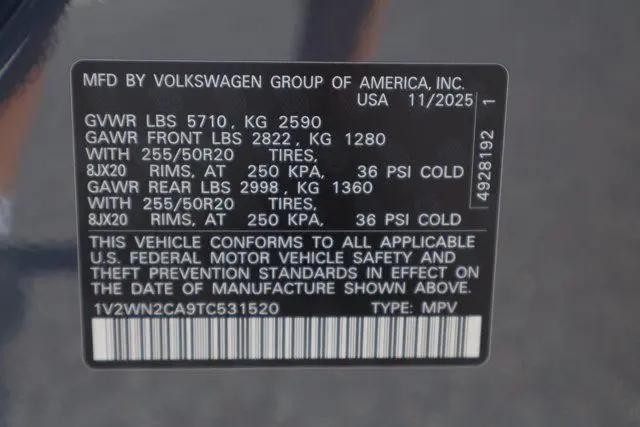 2026 Volkswagen Atlas SE with Technology
