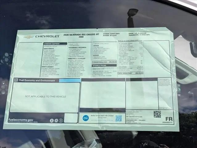 2026 Chevrolet Silverado 3500HD Work Truck