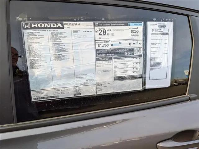 2026 Honda HR-V 2WD LX